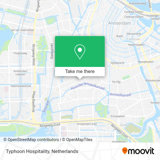 Typhoon Hospitality map