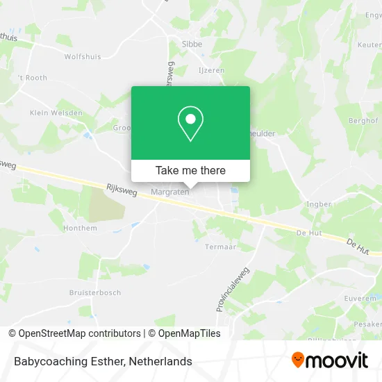 Babycoaching Esther map