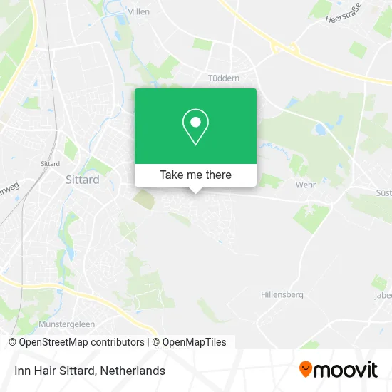 Inn Hair Sittard map