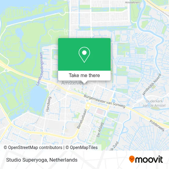 Studio Superyoga map