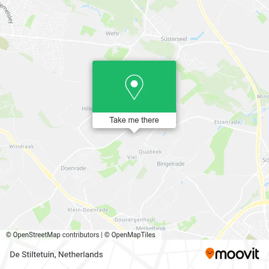 De Stiltetuin map
