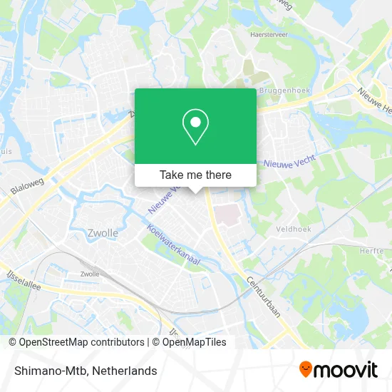 Shimano-Mtb map