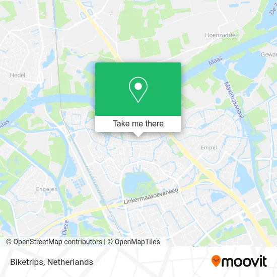 Biketrips map