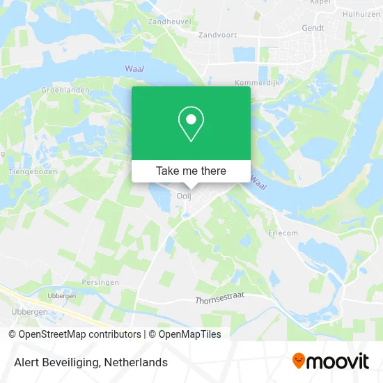 Alert Beveiliging map