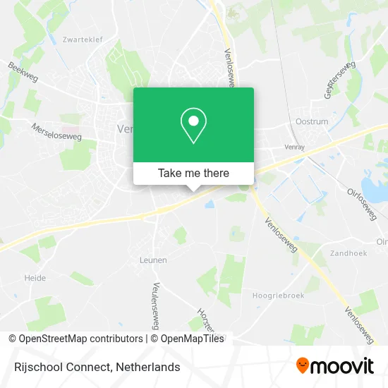 Rijschool Connect map