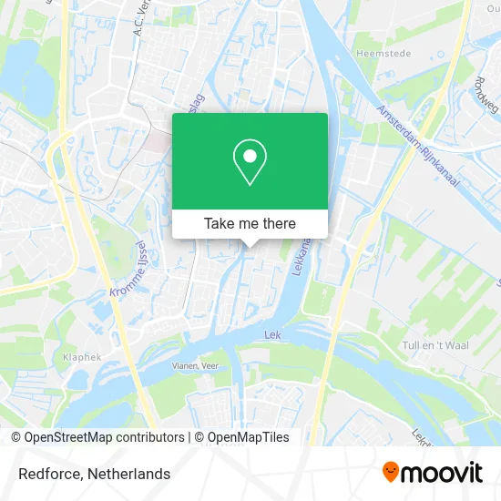 Redforce map