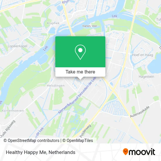 Healthy Happy Me map
