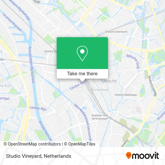 Studio Vineyard map