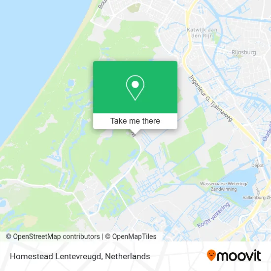 Homestead Lentevreugd map