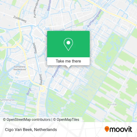 Cigo Van Beek map