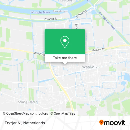 Fryzjer Nl map