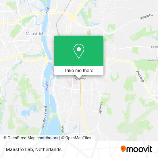Maastro Lab map