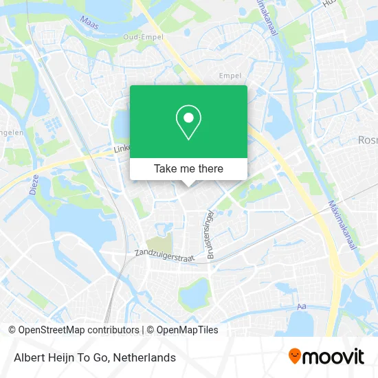 Albert Heijn To Go map
