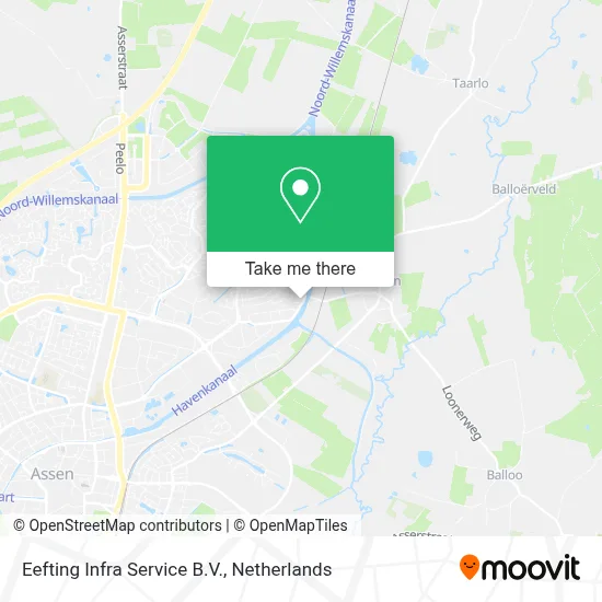 Eefting Infra Service B.V. map