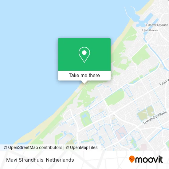 Mavi Strandhuis map