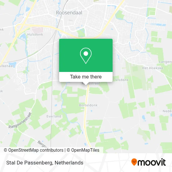 Stal De Passenberg map