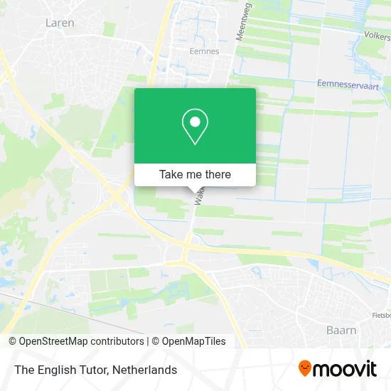 The English Tutor map