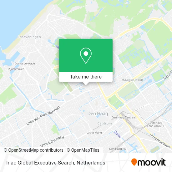 Inac Global Executive Search Karte