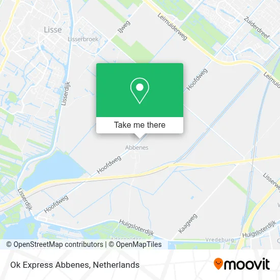 Ok Express Abbenes map