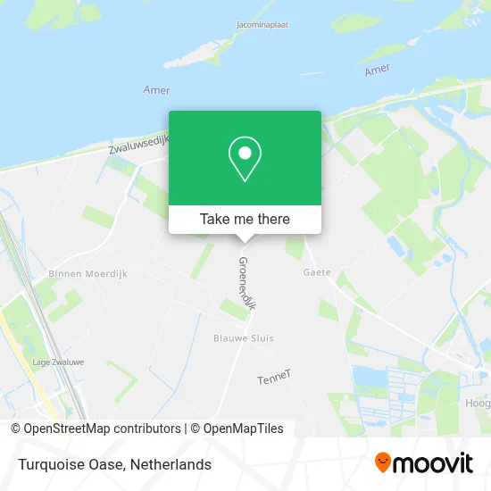 Turquoise Oase map