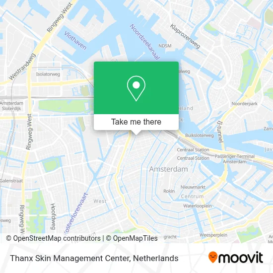 Thanx Skin Management Center map
