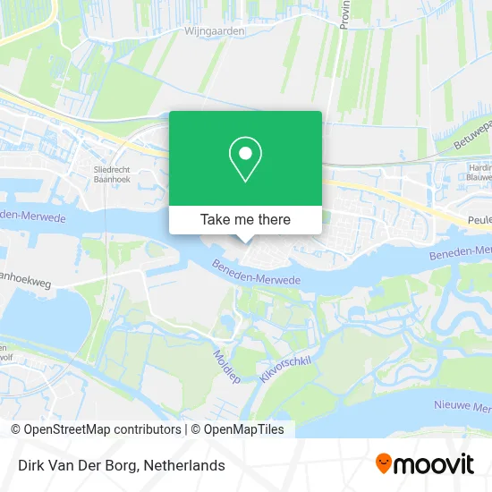 Dirk Van Der Borg map