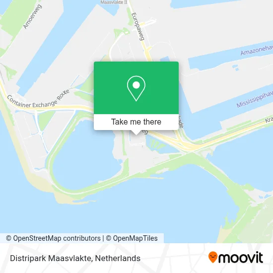 Distripark Maasvlakte map