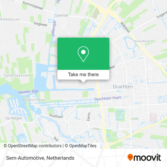 Sem-Automotive map