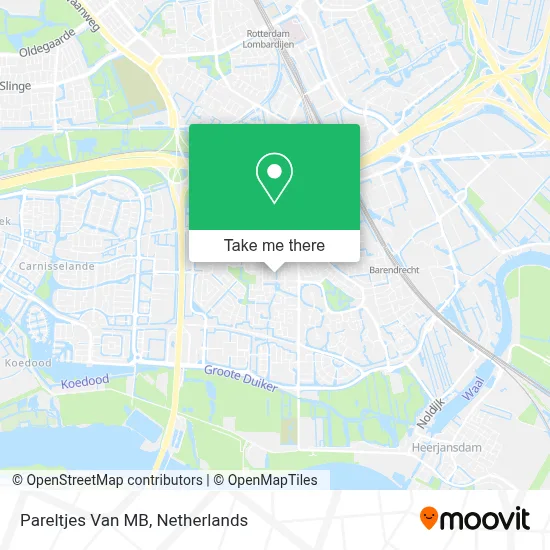Pareltjes Van MB map
