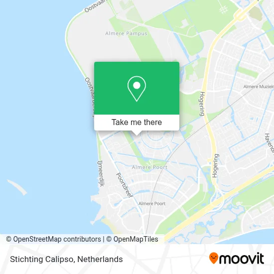 Stichting Calipso map