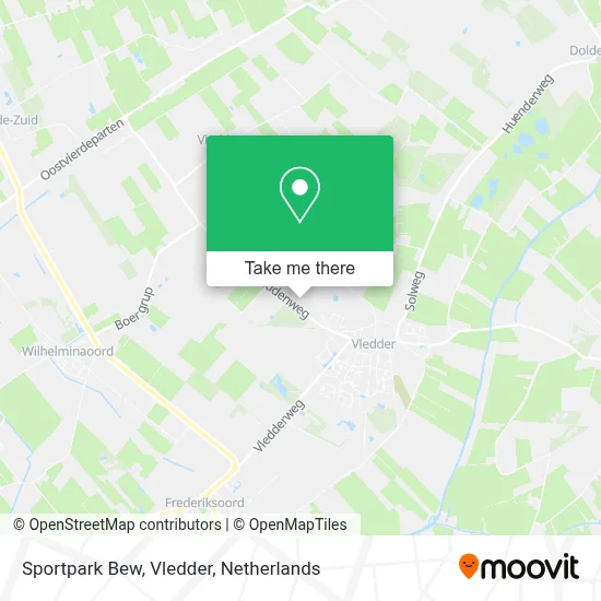 Sportpark Bew, Vledder map