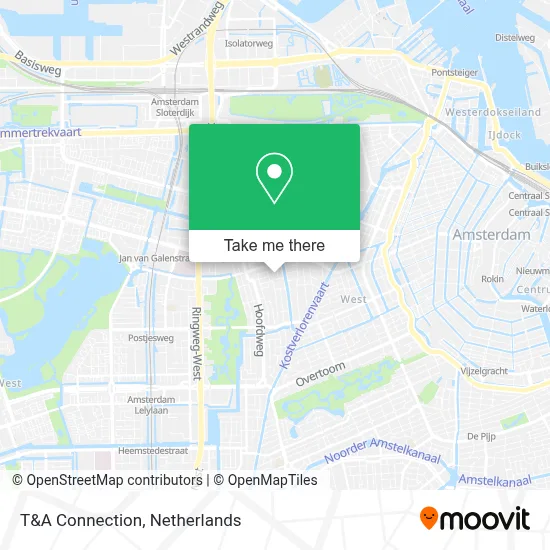 T&A Connection map
