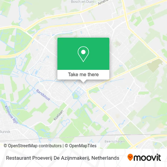 Restaurant Proeverij De Azijnmakerij map