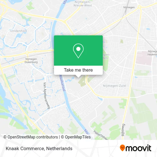Knaak Commerce map