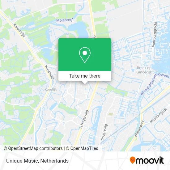 Unique Music map