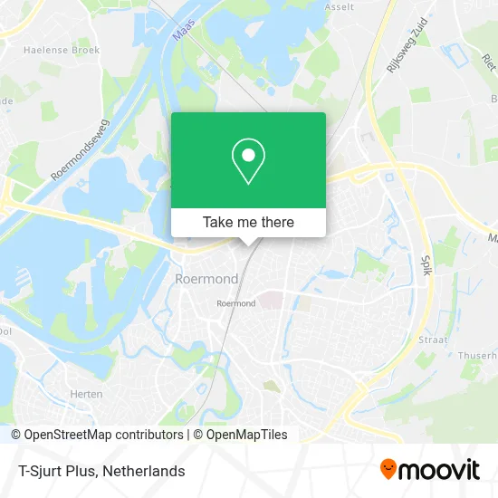 T-Sjurt Plus map