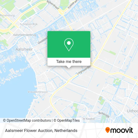 Aalsmeer Flower Auction map
