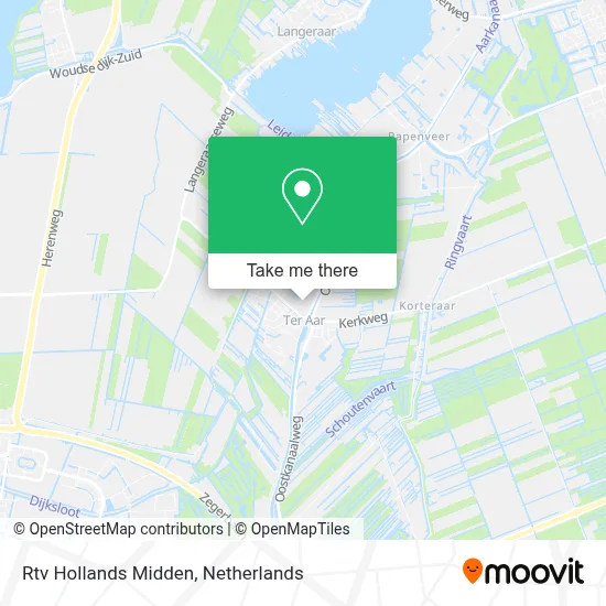 Rtv Hollands Midden map