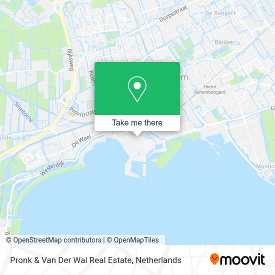 Pronk & Van Der Wal Real Estate map
