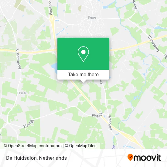 De Huidsalon map