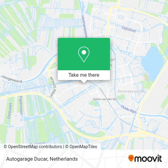 Autogarage Ducar Karte