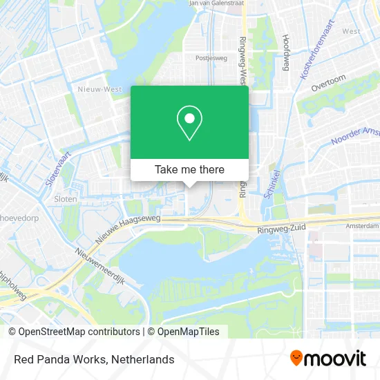 Red Panda Works map