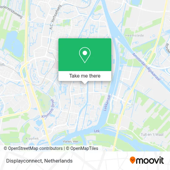 Displayconnect map