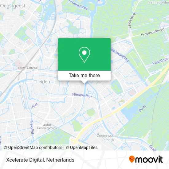 Xcelerate Digital Karte