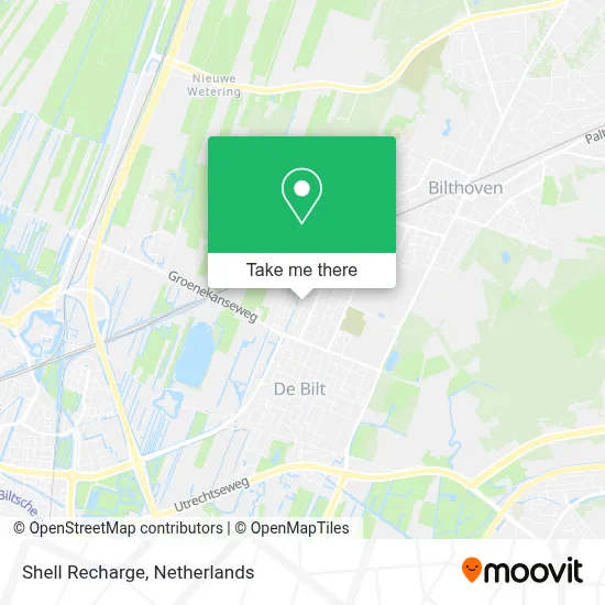 Shell Recharge map
