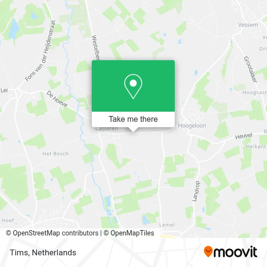 Tims map