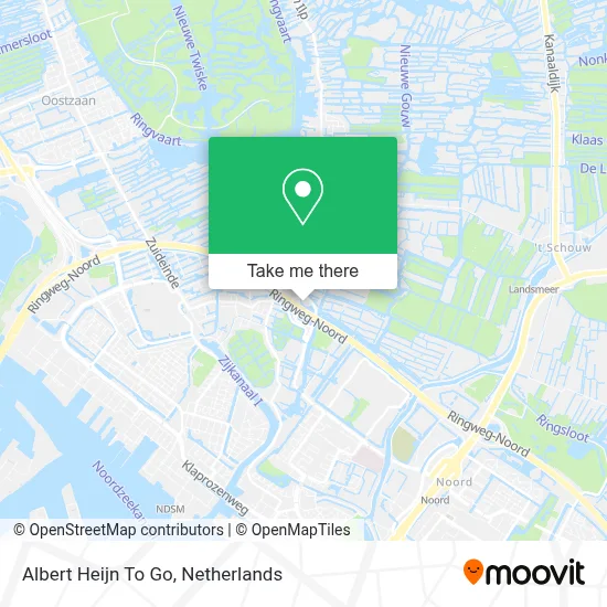 Albert Heijn To Go map