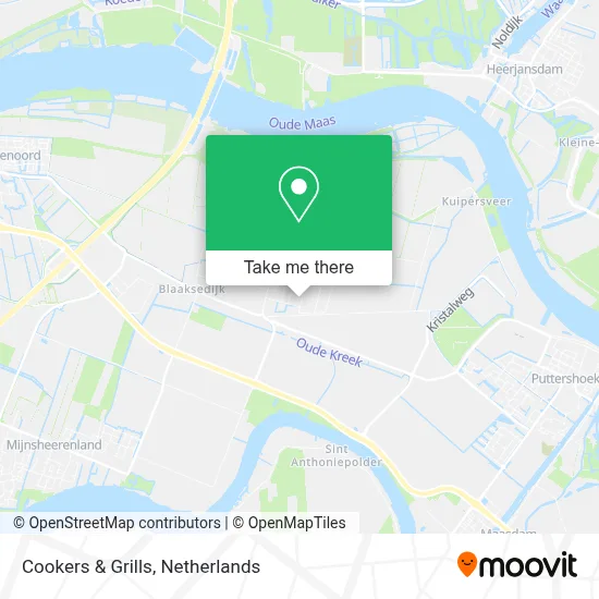 Cookers & Grills Karte