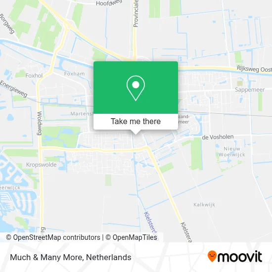 Much & Many More map