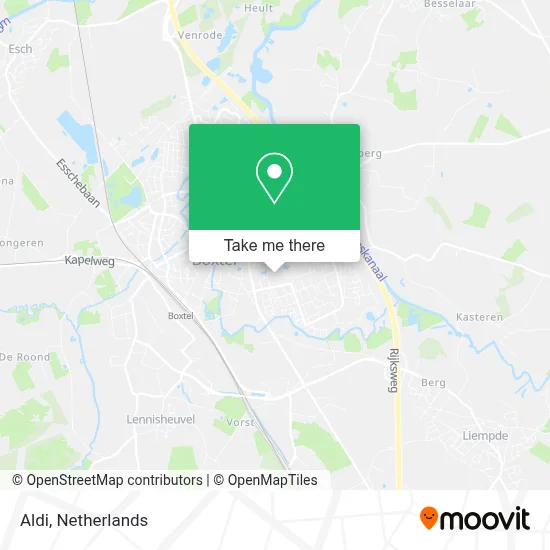 Aldi map